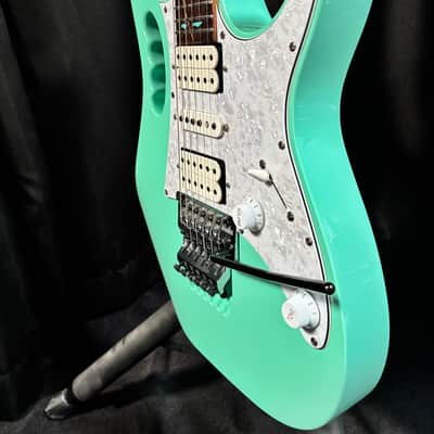Ibanez JEM70V-SFG Steve Vai Signature with Rosewood Fretboard 2012 - 2017 - Sea Foam Green image 10