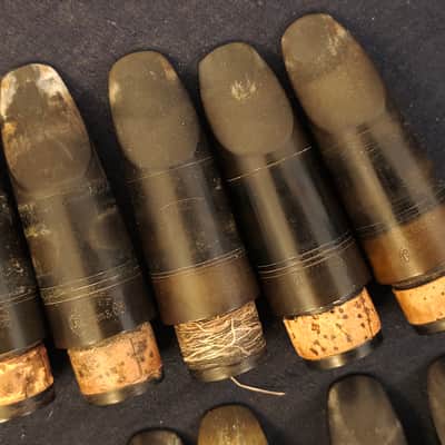 39 Clarinet Mouthpieces Buffet Crampon Low Logo (Chedeville) Rare Good State image 8