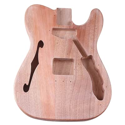 Unfinished Okoume Tele Styel Guitar Body DIY Project image 1