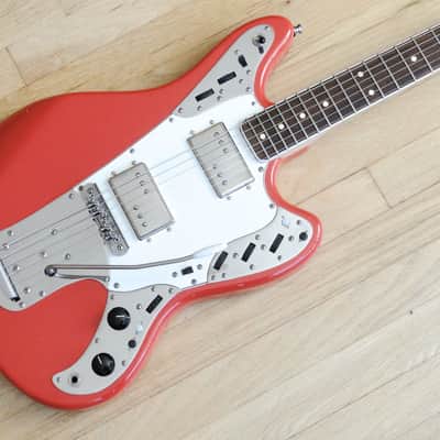 Bilt Relevator USA Made Custom Offset Electric Guitar Fiesta Red Mastery & ohsc image 1