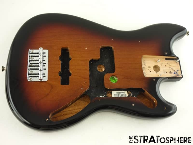 Fender Player II Mustang Bass PJ BODY + HARDWARE PJ Offset 3TS image 1
