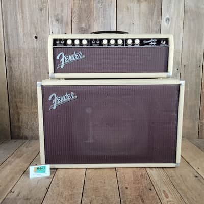 Fender Tremolux 6G9-A 1961 Rough Blonde Tolex Tone Ring Cabinet - Blonde image 1