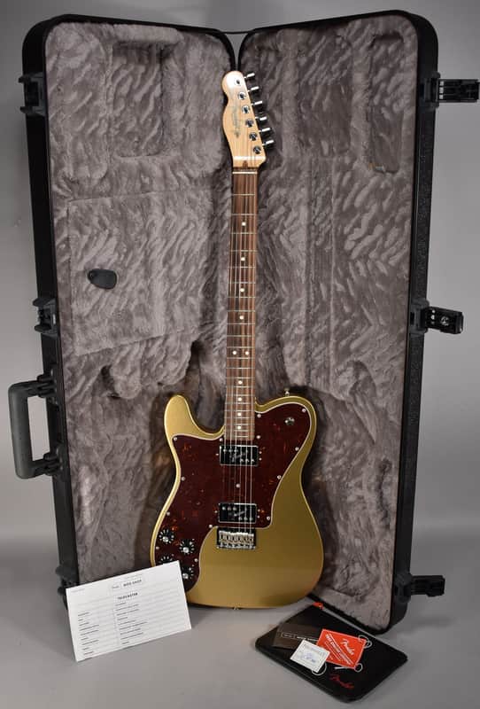 2023 Fender Mod Shop Telecaster Left-Handed | Mystic Aztec Gold Finish image 1