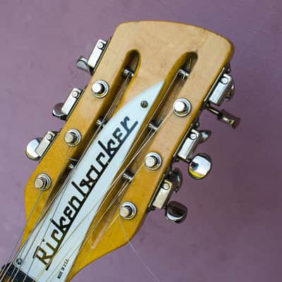 Rickenbacker 450/12 1966 Mapleglo with genuine case image 6