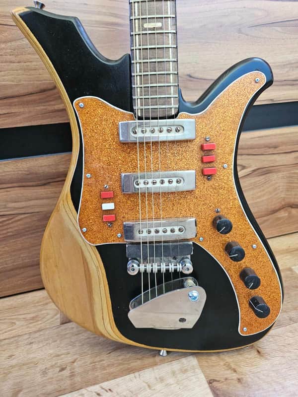 Aelita Electric Guitar USSR Russian Soviet Vintage