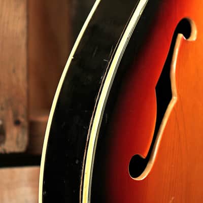 Imperial Hollowbody Electric Guitar w/'Bigsby JAPAN 1960's Burst image 9