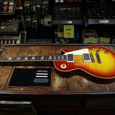 Gibson Custom Shop '59 Les Paul Standard Reissue 2020 - Present - Washed Cherry Sunburst VOS image 3