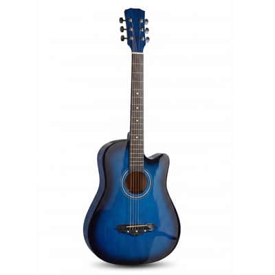 🎸Acoustic Electric Bass Guitar with a Rosewood Fretboard +Soft Case/Gig Bag +Strap +Cable +Picks!🎸 image 3