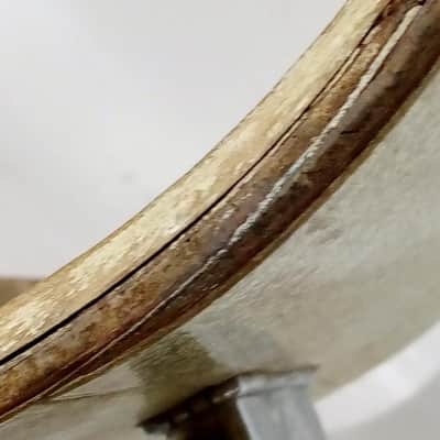 Ludwig 9x13"Silver Sparkle Club Date Tom Drum Pre-Serial Keystone/COB Brass Rims image 9