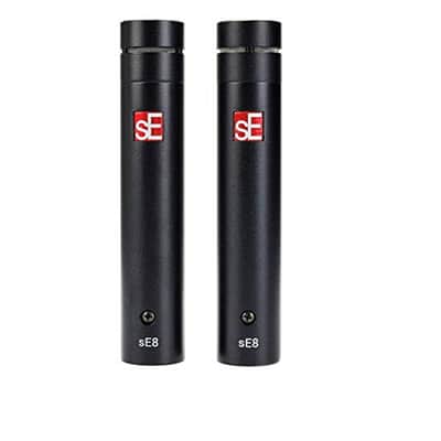 Mint sE Electronics - sE8 Small Diaphragm Condenser Microphone with Mounting and Case, Factory Matched Pair image 1