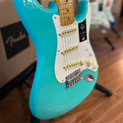 Fender American Vintage II 1957 Stratocaster MN Seafoam Green- 7lbs. 15.9oz s#V2324121 image 5