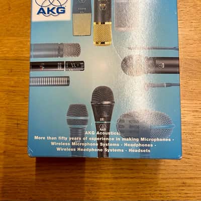 AKG C430 Small Diaphragm Cardioid Miniature Condenser Microphone 2010s - Black image 3