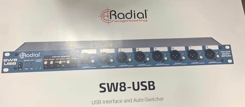 Radial SW8-USB 8-Channel Auto-Switcher & USB Interface — New image 1