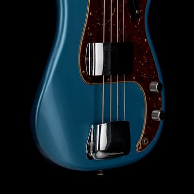 Fender Custom Shop Empire 58 Precision Bass Journeyman Relic - Aged Lake Placid Blue #91306 image 6
