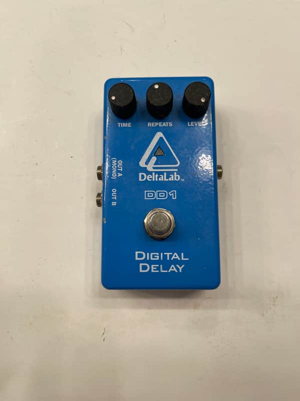 Deltalab DD-1 Stereo Digital Delay Echo Guitar Effect Pedal image 1