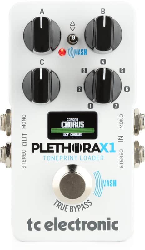 TC Electronic Plethora X1 TonePrint Multi-effects Pedal (PlethoraX1d1) image 1