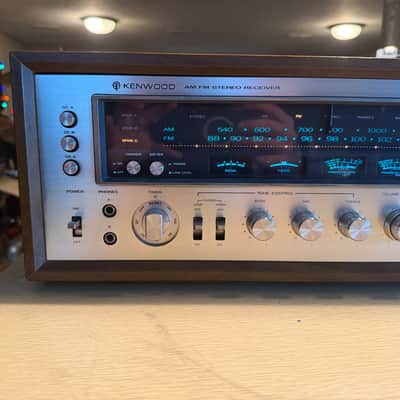 Kenwood Model Eleven AM FM Stereo Receiver Fresh Pro Service Near Mint Champagne image 7