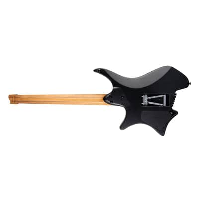Strandberg Boden Metal NX 6 Tremolo Headless Multi-Scale Guitar w/ Gig Bag - Black Granite image 9