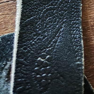 VINTAGE! Hand-Tooled Leather Bass Guitar Strap 1970s image 10