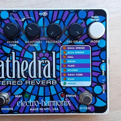 Electro-Harmonix Cathedral Stereo Reverb | Reverb