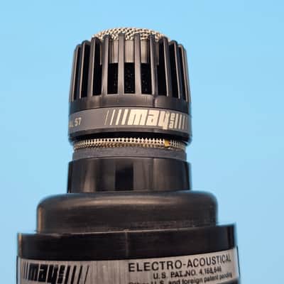 ☆Rare Vintage 1970s Shure Special 57 (SM57 Unidyne III) Dynamic Microphone │ Randall May International Internal Mounting System image 6
