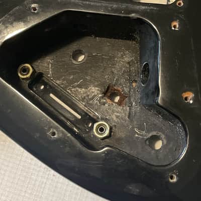 1990's Korean Ibanez S470 S Series Black Guitar Body LO-TRS Tremolo Ready image 17