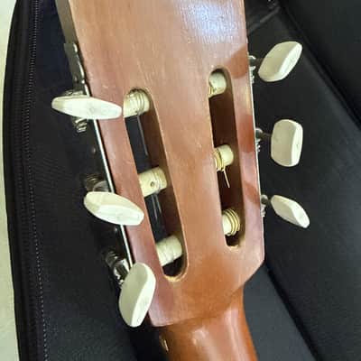 Vintage 1973 Giannini Model No. 6 Classical Guitar - 3/4 Size - Brazilian Rosewood - Rare Label image 9