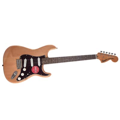 Fender Squier Classic Vibe SSS 70's Stratocaster Electric Guitar | Natural image 4