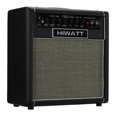 Hiwatt T-Series TB20/10 20/10-Watt 1x12 Tube Combo Amplifier - Black - Open Box image 1
