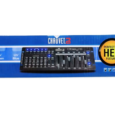 Chauvet DJ Obey 6 Compact Universal 6 Channel DMX DJ MIDI FX Controller image 8