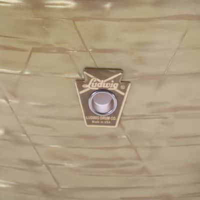 Ludwig USA Legacy Mahogany 6.5x14" Snare Drum Butterscotch Pearl image 2