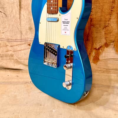 Fender Made in Japan Traditional 60's Telecaster  2022 - Lake Placid Blue image 6