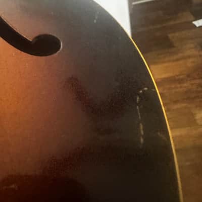 Gibson L50 Archtop Acoustic Guitar 1955 W/ DeArmond Pickup - Sunburst image 7