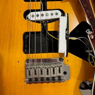 Custom-Modified Squier Stratocaster by Fender 2005 - Butterscotch satin finish image 12