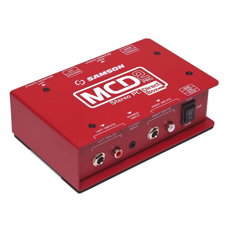 SAMSON MCD2PRO - D.I. Box Pro - Computer/DJ image 1