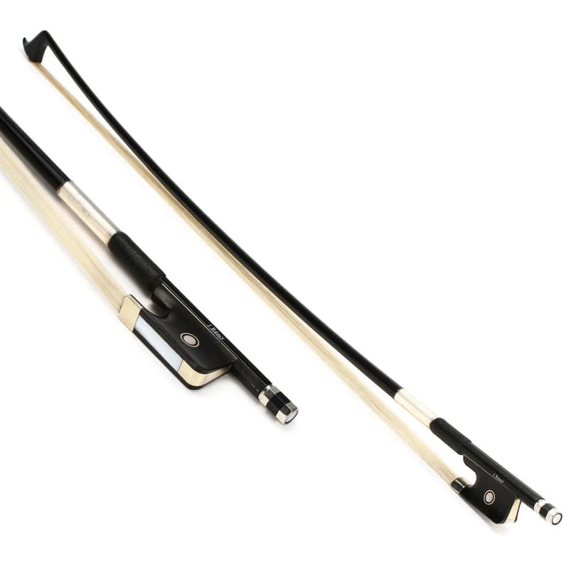 J. Remy Cello Bow, Black Carbon Fiber, 4/4 Size image 1