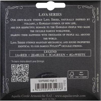 Aquila 110U Lava Series Ukulele Set,GCEA image 1