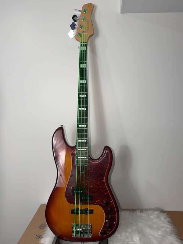 Sire 2nd Generation Marcus Miller P7 TS Alder 4-String with Ebony Fretboard 2019 - Tobacco Sunburst image 1