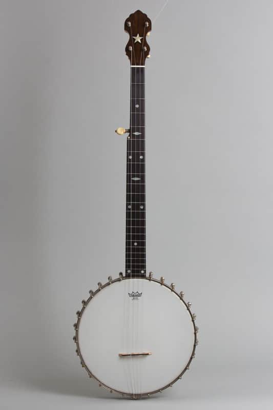 A. C. Fairbanks  # 4 Special 5 String Banjo (1909), ser. #25504, black hard shell case. image 1