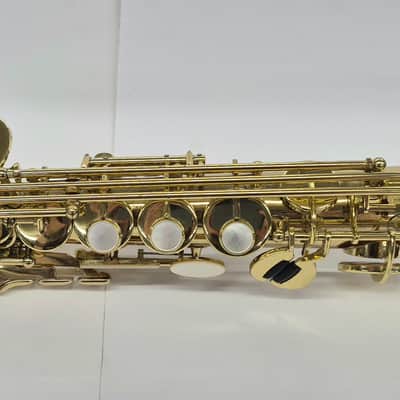 Yamaha YSS-61 Soprano Saxophone 1970s Purple Logo image 2