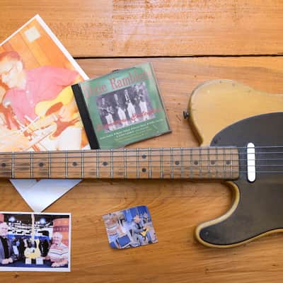 Left handed Lefty LH Fender Telecaster 1951 Butterscotch-The First One EVER Made WATCH THE VIDEO image 1
