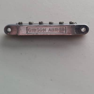 1965 Gibson ABR-1 Chrome Wired Bridge - SUPER RARE (B-266) image 2