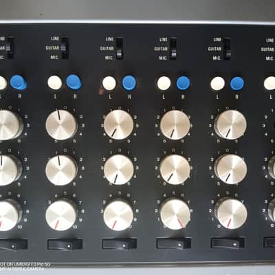 Yamaha EM-90A 6-Channel Ensemble Mixer w Spring Reverb Drum Machine 1970s Made in Japan image 2