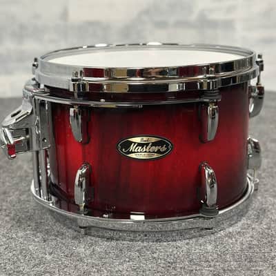 Pearl Masters Maple/Gum 4pc Drum Set Saman Cardinal Burst image 3