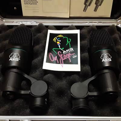 Pair of *Vintage* AKG Condenser Mic's +  Deluxe Storage Case & Cables - *Great for Drum Overheads* - (Price Drop Ends Soon) image 6