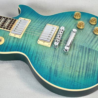Gibson Les Paul Standard 2014 Ocean Water Perimeter image 4