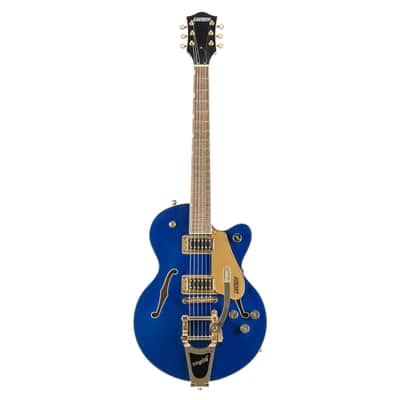 Gretsch G5655TG Electromatic Center Block Jr. Bigsby (Azure Metallic) - Semi Acoustic Guitar image 2