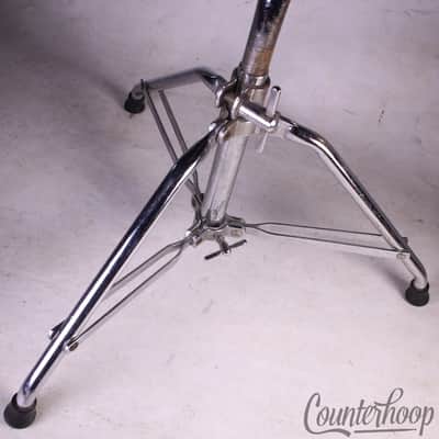 *Slingerland "Rocket" Snare Drum Stand Chrome Vintage 70s Double-Braced Tube-Leg image 3