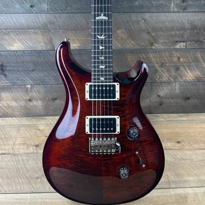 PRS Custom 24 Custom Color - Dark Amber Burst 342519 image 8