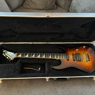 Jackson USA Dinky DK1 HSS Quilted Maple Top Tobacco Sunburst Finish 1997 OHSC image 1